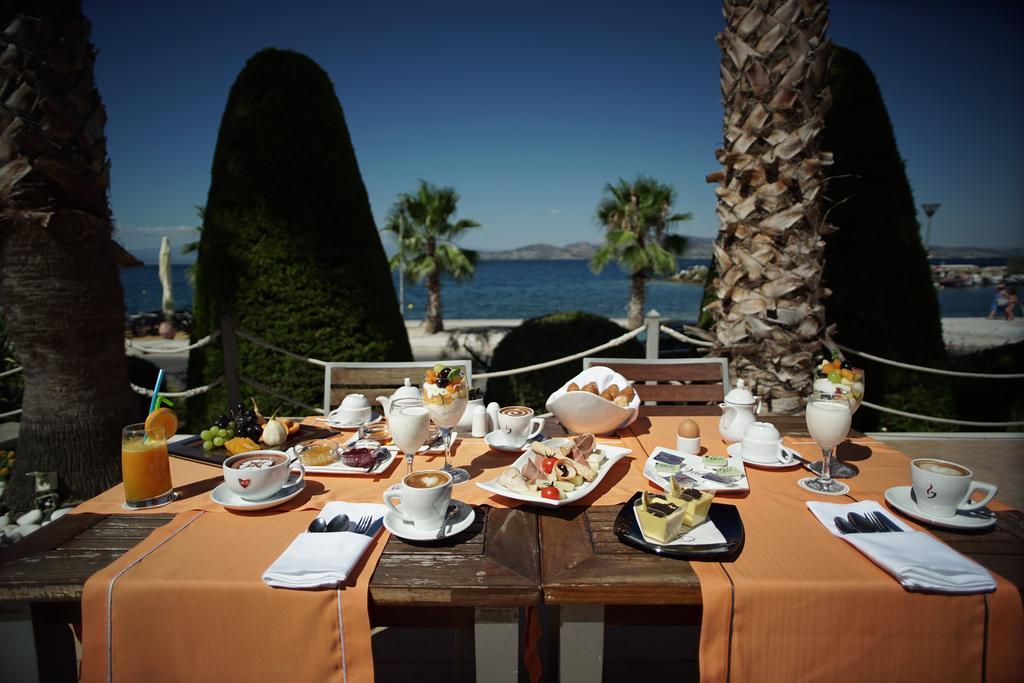 Valis Resort Hotel Volos Exterior photo Breakfast at a hotel